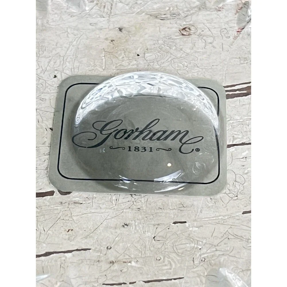 Vintage Gorham “Lady Anna” Lead Crystal Candy Bowl 8.25” Entertaining / Decor